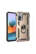 KILIFINI SEÇ - Xiaomi Redmi Note 10 Pro Kılıf Sofya Yüzüklü Silikon Kapak