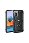 KILIFINI SEÇ - Xiaomi Redmi Note 10 Pro Kılıf Sofya Yüzüklü Silikon Kapak
