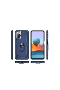 KILIFINI SEÇ - Xiaomi Redmi Note 10 Pro Kılıf Sofya Yüzüklü Silikon Kapak