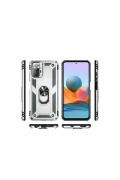 KILIFINI SEÇ - Xiaomi Redmi Note 10 Pro Kılıf Sofya Yüzüklü Silikon Kapak