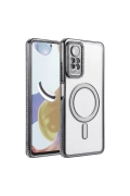 Newface Xiaomi Redmi Note 12 Pro 4G Joke Simli Magneticsafe Kılıf