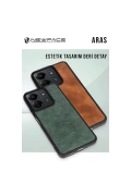 Newface Xiaomi Redmi Note 14 4G Kılıf Aras Deri Kapak