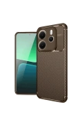 Newface Xiaomi Redmi Note 14 4G Kılıf Auto Focus Karbon Kapak