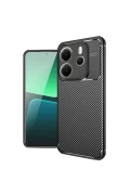 Newface Xiaomi Redmi Note 14 4G Kılıf Auto Focus Karbon Kapak