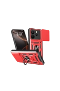 Newface Xiaomi Redmi Note 14 4G Pars Lens Yüzüklü Silikon