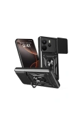 Newface Xiaomi Redmi Note 14 4G Pars Lens Yüzüklü Silikon
