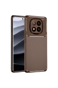 Newface Xiaomi Redmi Note 14 Pro Plus Kılıf Auto Focus Karbon Kapak