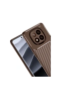 Newface Xiaomi Redmi Note 14 Pro Plus Kılıf Auto Focus Karbon Kapak