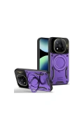 Newface Xiaomi Redmi Note 14 Pro Plus Kılıf Joy Lens Standlı Kapak