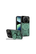 Newface Xiaomi Redmi Note 14 Pro Plus Kılıf Joy Lens Standlı Kapak