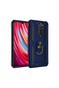 Newface Xiaomi Redmi Note 8 Pro Kılıf Sofya Yüzüklü Silikon Kapak
