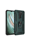 Newface Xiaomi Redmi Note 8 Pro Kılıf Sofya Yüzüklü Silikon Kapak