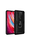 Newface Xiaomi Redmi Note 8 Pro Kılıf Sofya Yüzüklü Silikon Kapak