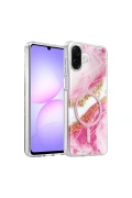 Samsung Galaxy A07 4G Lotus Simli Magsafe Kapak