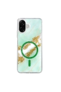 Samsung Galaxy A07 4G Lotus Simli Magsafe Kapak