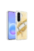 Samsung Galaxy A37 5G Lotus Simli Magsafe Kapak