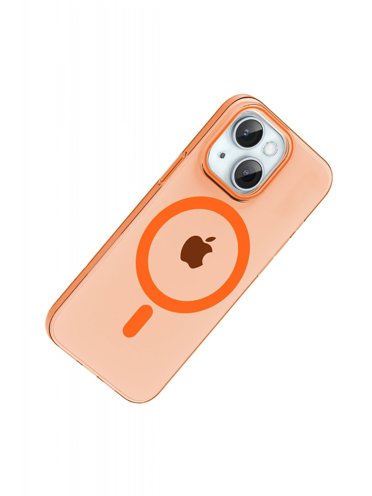 Joko Apple iPhone 14 PC Blank Magsafe Kapak - Turuncu