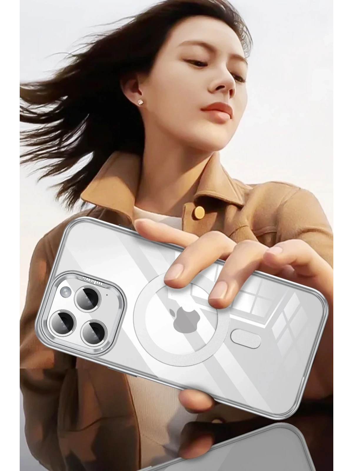Joko Apple iPhone 14 Pro Drop Magsafe Kapak - Derin Mor