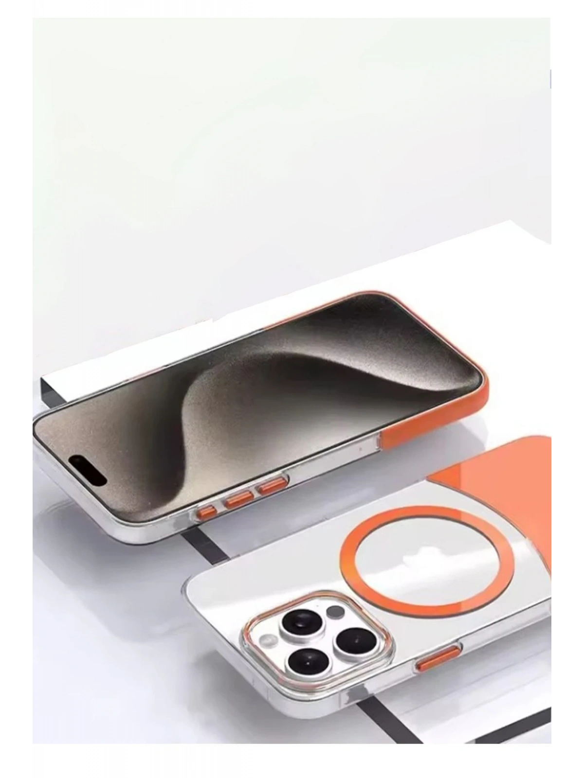 Joko Apple iPhone 14 Pro Max PC Suit Magsafe Kapak - Turuncu