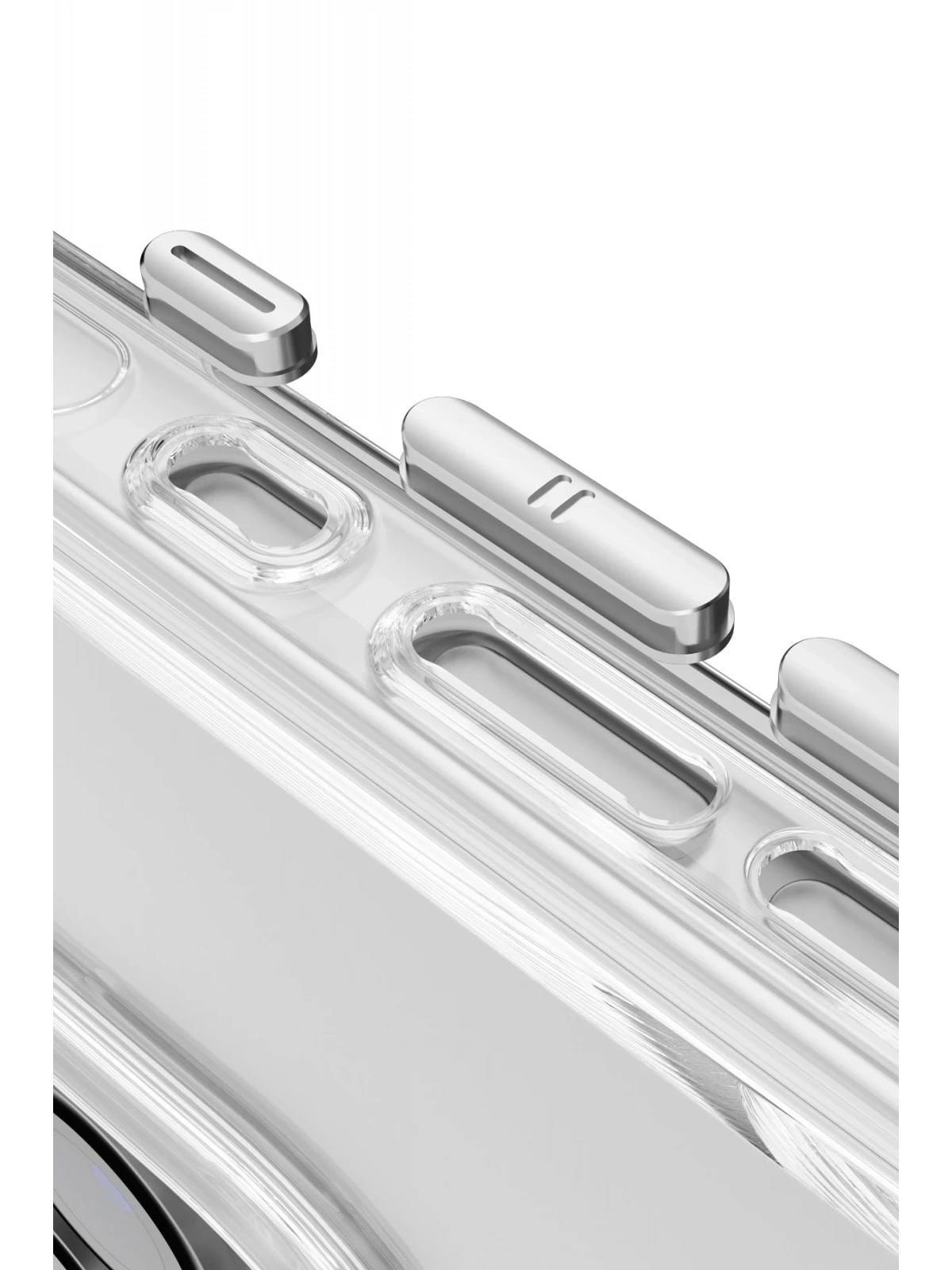 Joko Apple iPhone 15 Pro Gleam PC Sert Magsafe Kılıf - Şeffaf