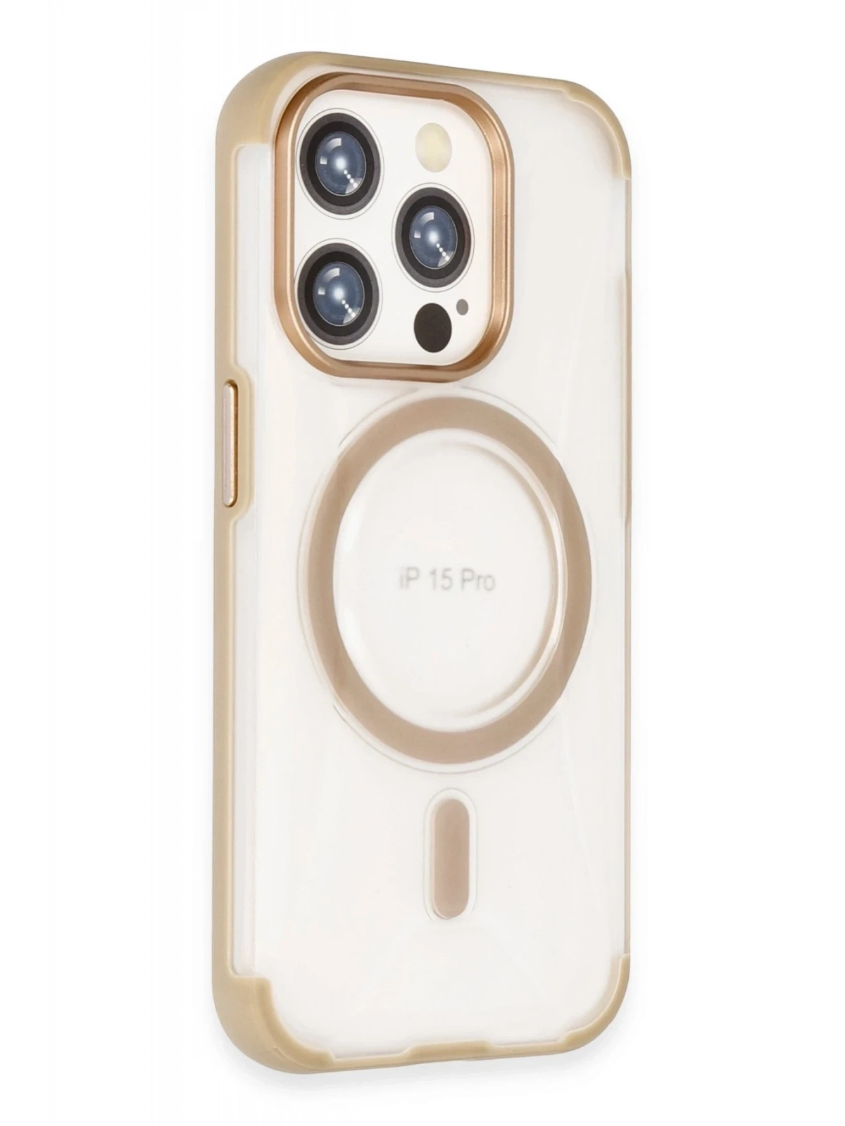 Joko Apple iPhone 15 Pro Hilton Magsafe Kapak - Gold