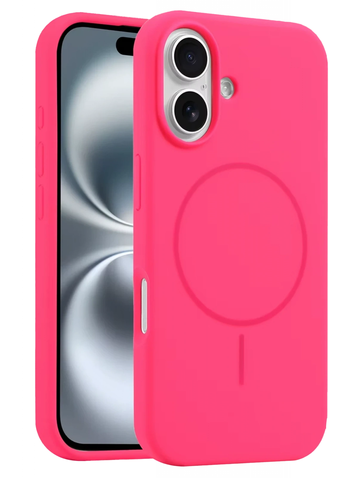 Joko Apple iPhone 16 Plus Kılıf Jully Magsafe Kapak - Pembe