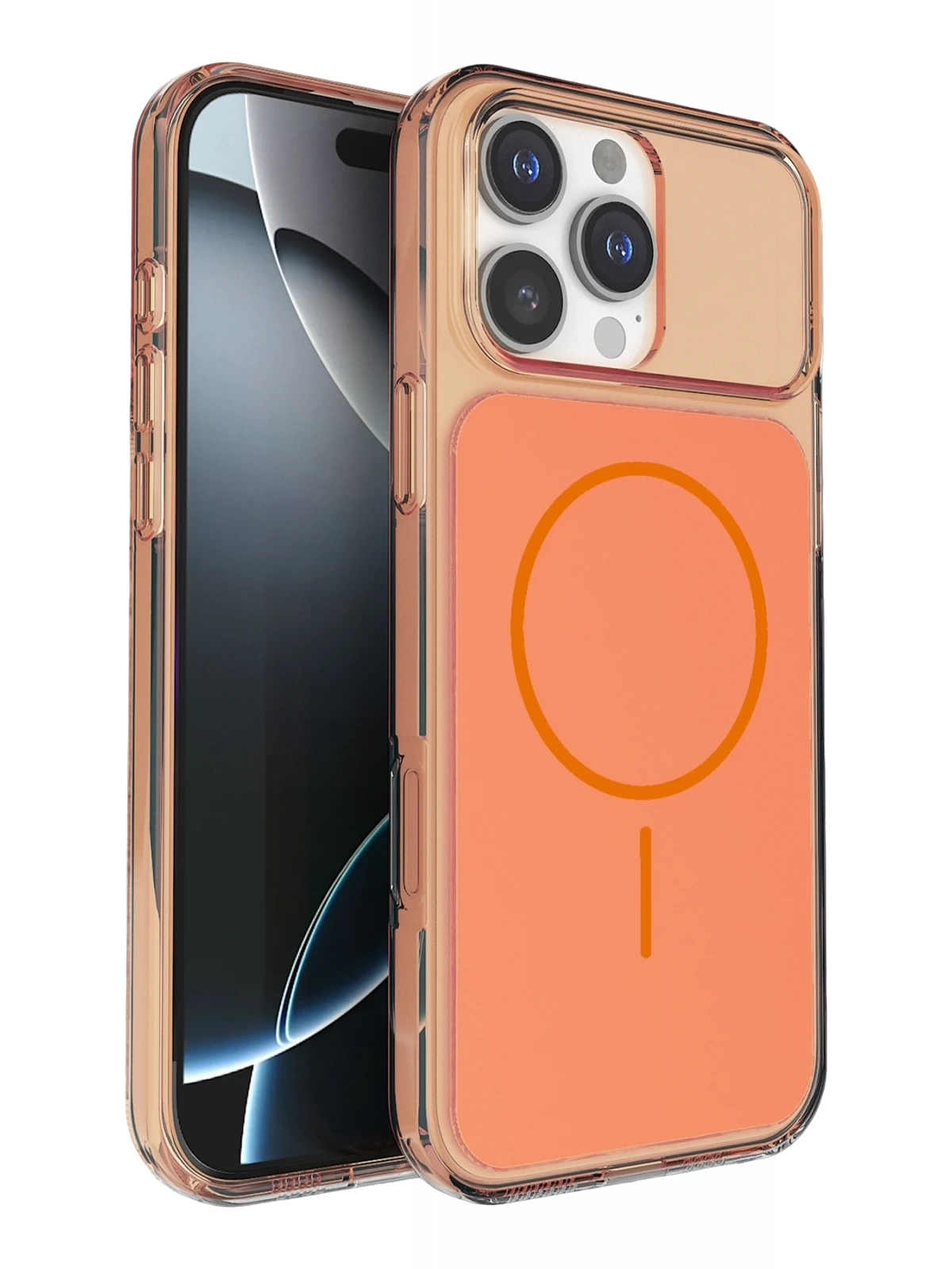 Joko Apple iPhone 16 Pro Max Bruma Magsafe Kapak - Turuncu