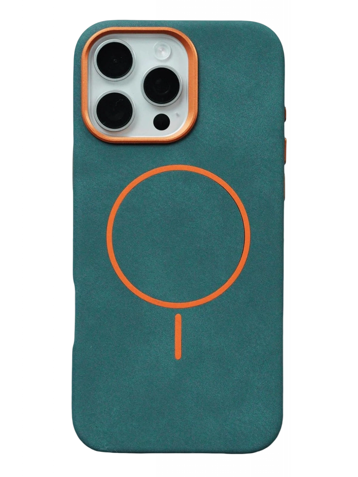 Joko Apple iPhone 16 Pro Max Luno Deri Magsafe Kapak - Yeşil