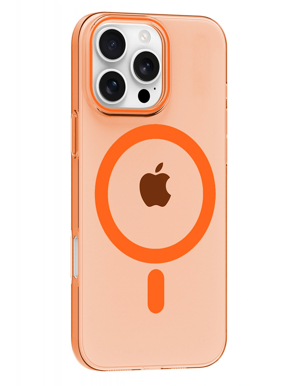 Joko Apple iPhone 16 Pro Max PC Blank Magsafe Kapak - Turuncu