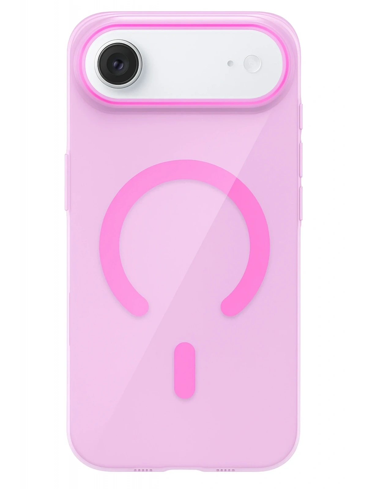 Joko Apple iPhone 17 Air PC Blank Magsafe Kapak - Pembe