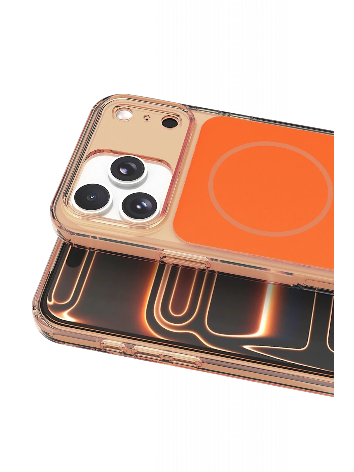 Joko Apple iPhone 17 Pro Max Bruma Magsafe Kapak - Turuncu