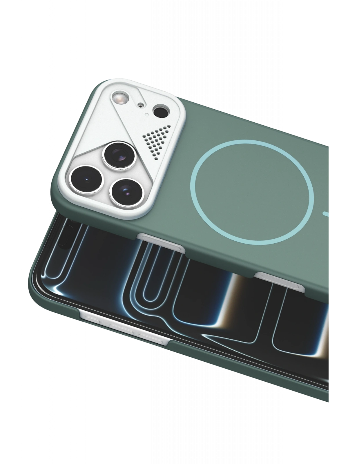 Joko Apple iPhone 17 Pro Max Export Magsafe Kapak - Turkuaz