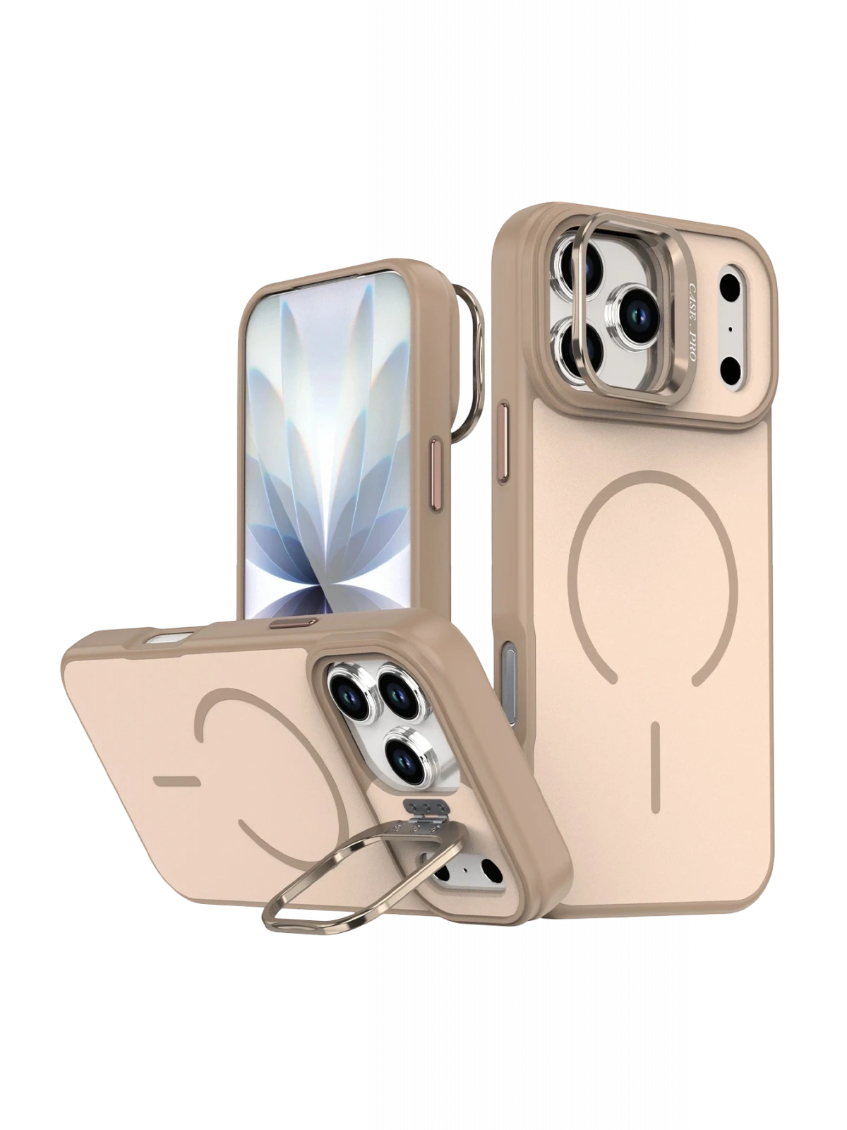 Joko Apple iPhone 17 Pro Max Flexa Magsafe Kapak - Gold
