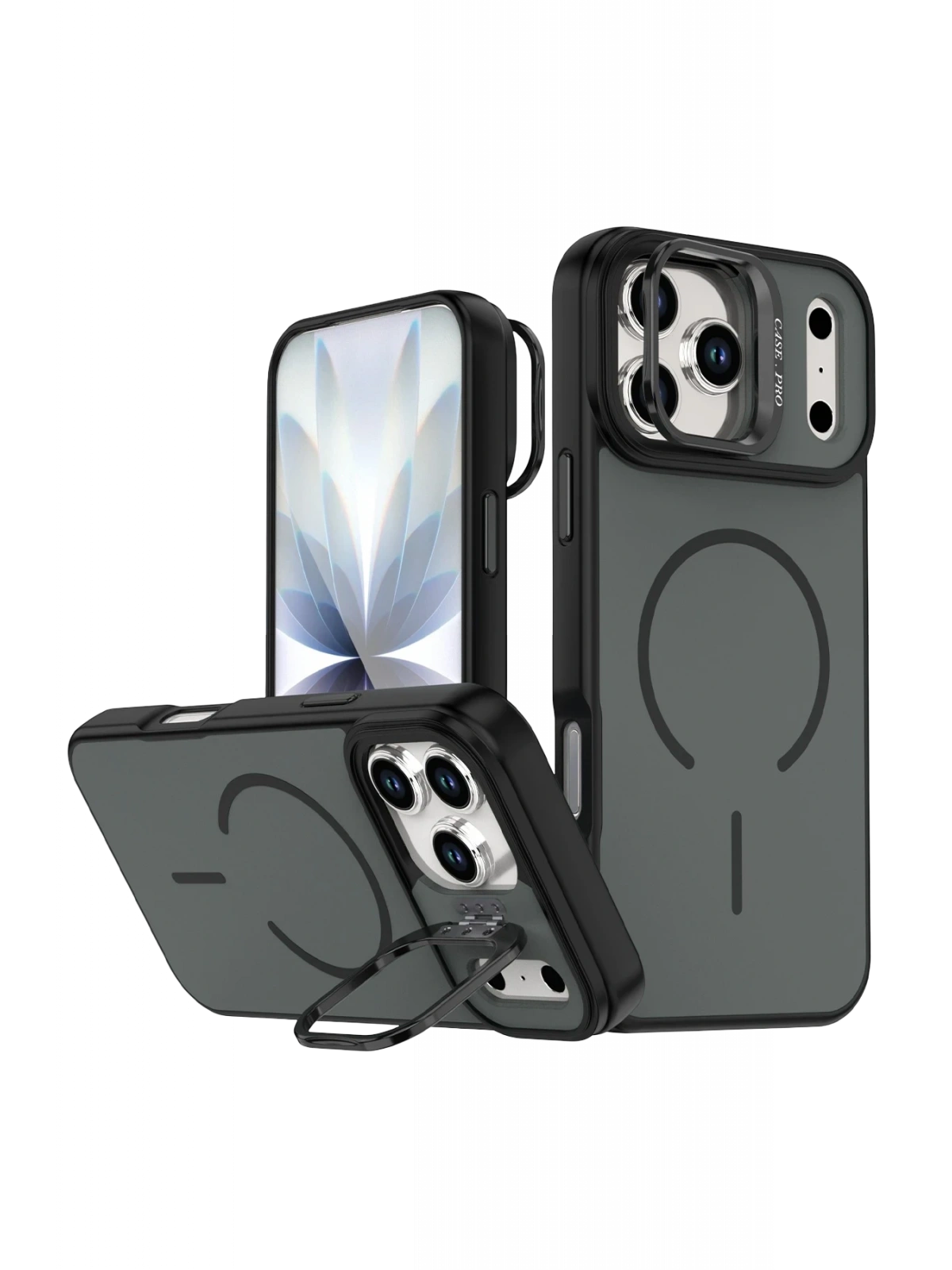 Joko Apple iPhone 17 Pro Max Flexa Magsafe Kapak - Siyah