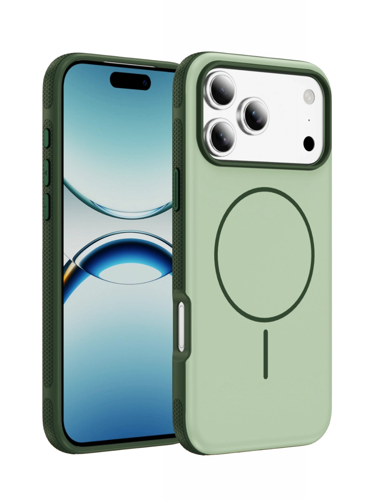 Joko Apple iPhone 17 Pro Max Neksa Magsafe Kapak- Yeşil