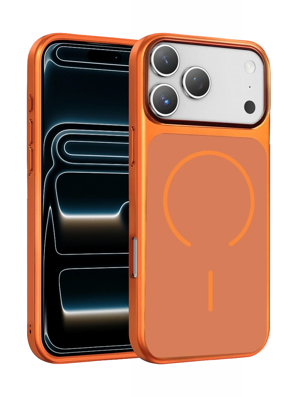 Joko Apple iPhone 17 Pro Max Rush Magsafe Kapak - Turuncu