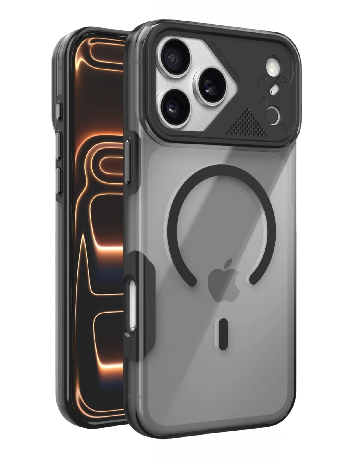 Joko Apple iPhone 17 Pro Max Zinko Magsafe Kapak - Siyah