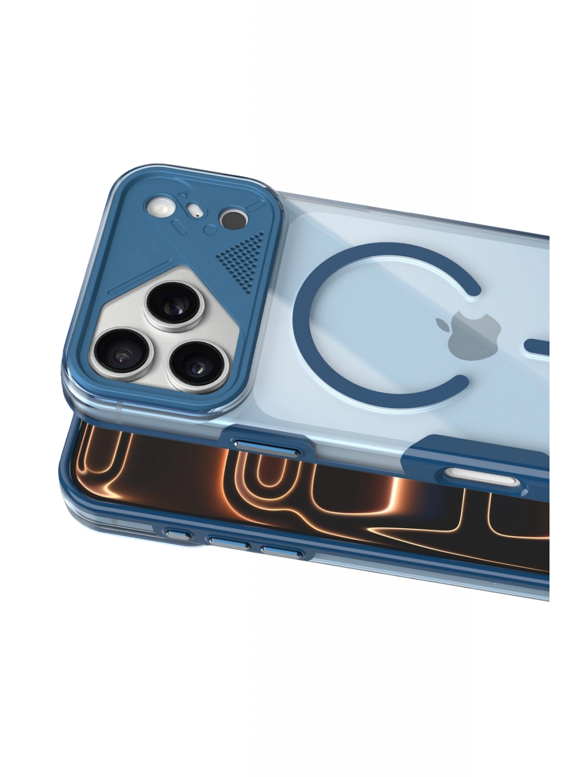 Joko Apple iPhone 17 Pro Zinko Magsafe Kapak - Lacivert