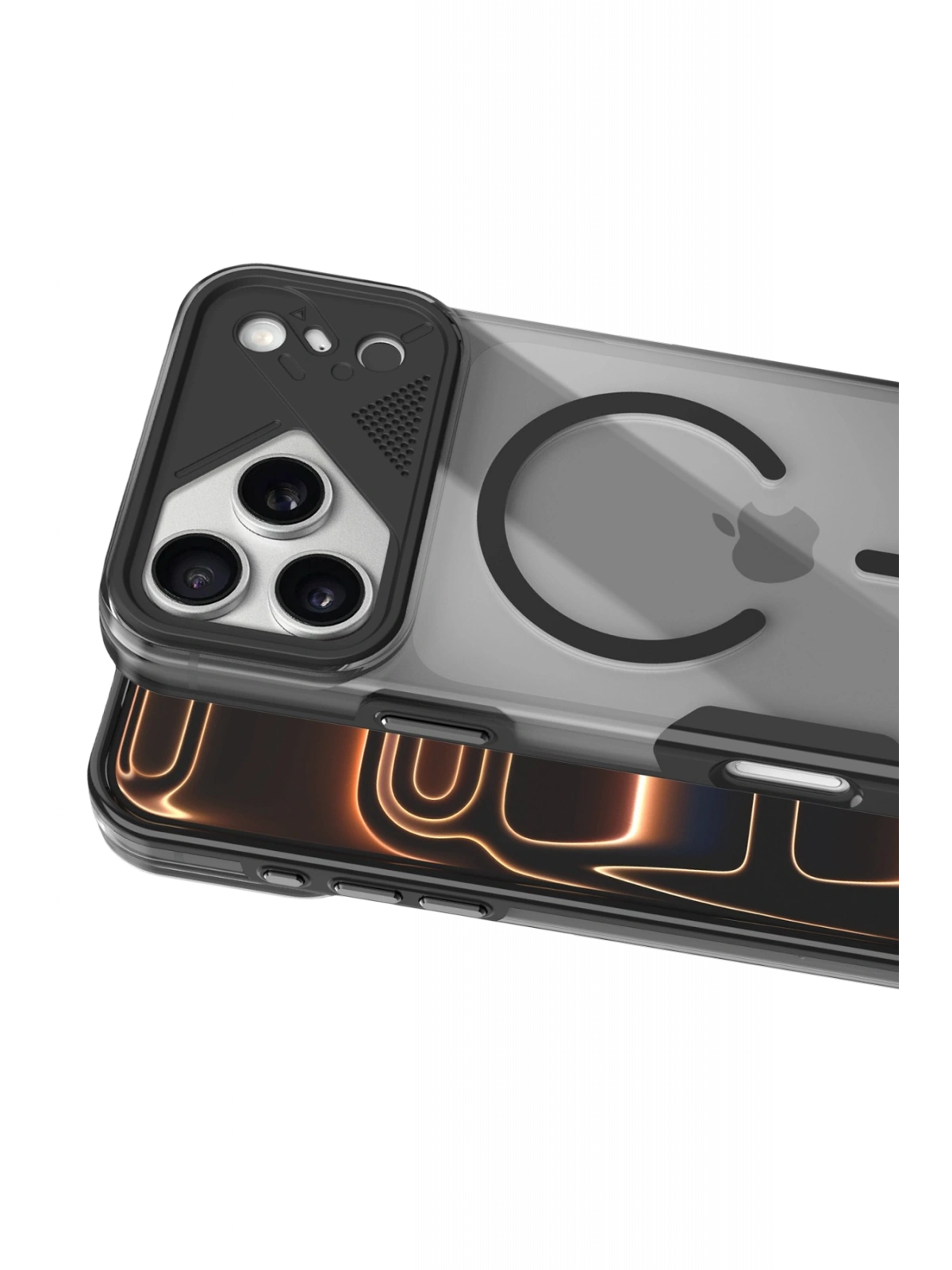 Joko Apple iPhone 17 Pro Zinko Magsafe Kapak - Siyah