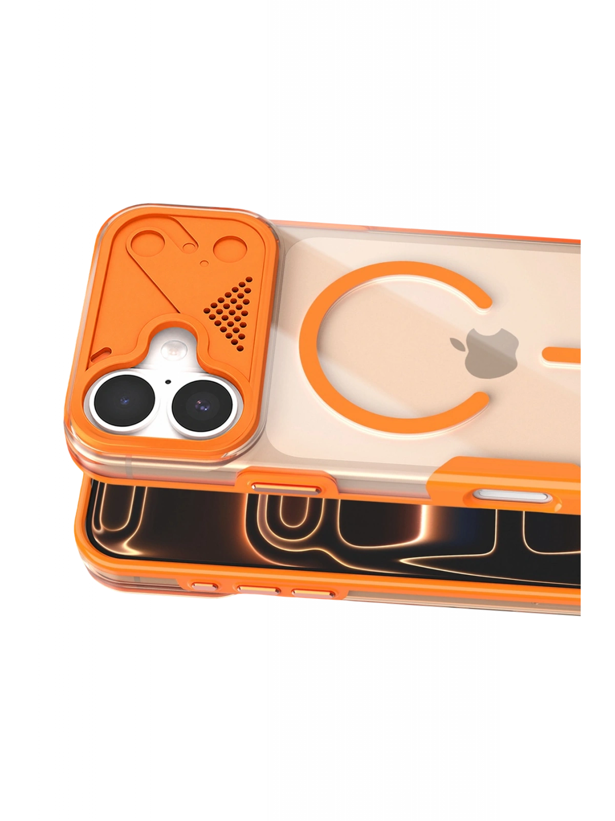 Joko Apple iPhone 17 Zinko Magsafe Kapak - Turuncu