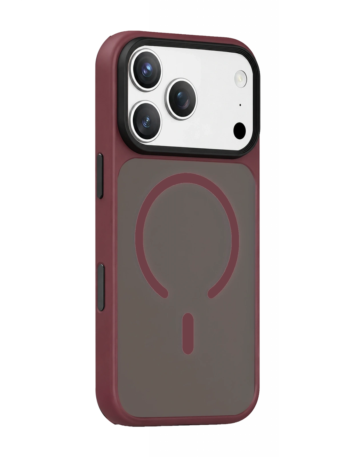 Joko Apple iPhone 18 Pro Max Megane Magsafe Kapak - Bordo