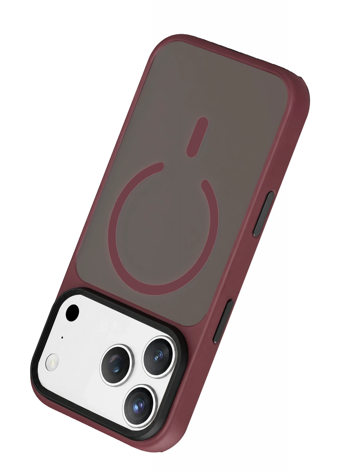 Joko Apple iPhone 18 Pro Max Megane Magsafe Kapak - Bordo