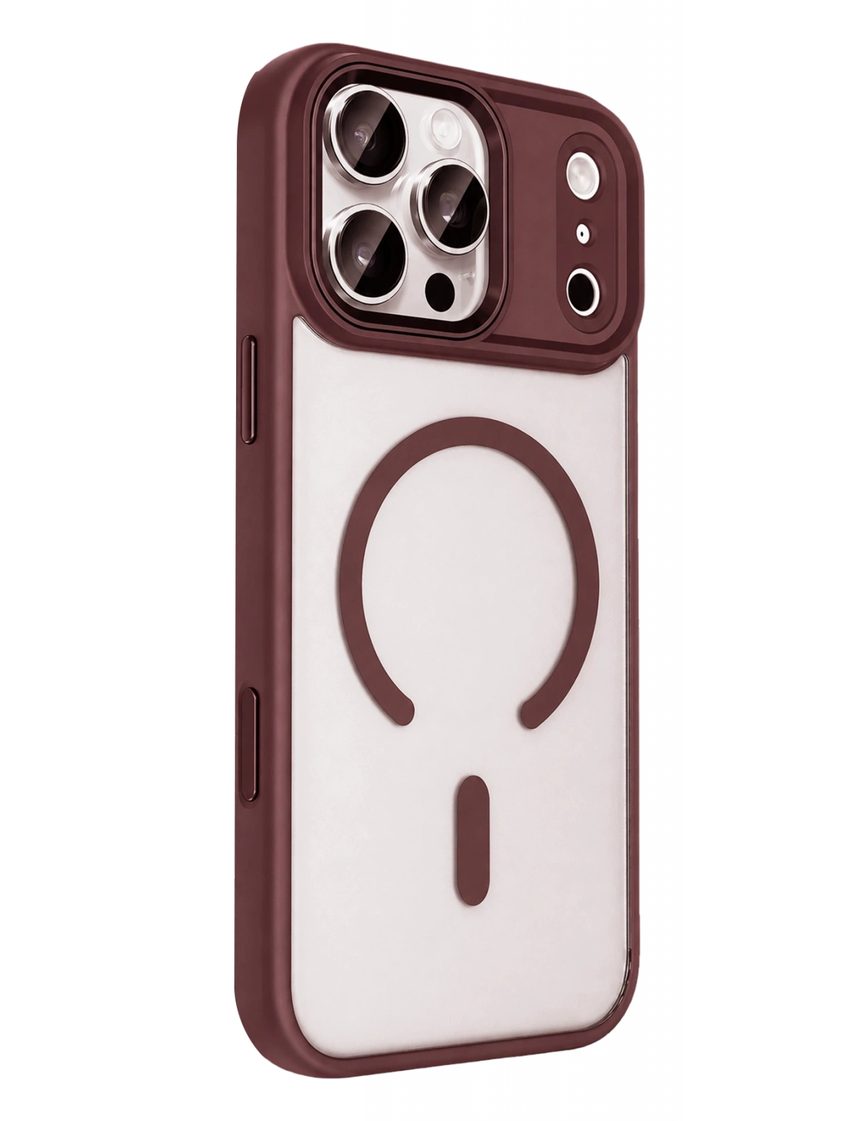 Joko Apple iPhone 18 Pro Max Terea Magsafe Kapak - Bordo