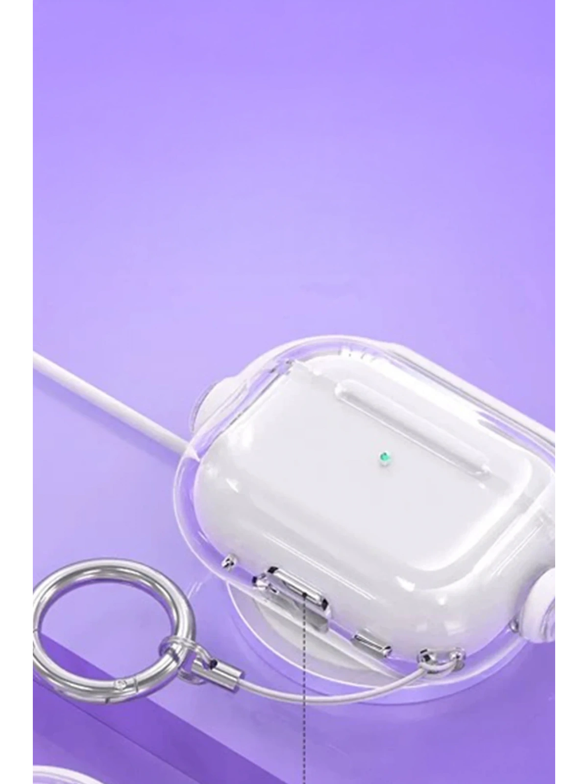 Newface Apple Airpods Pro 3 (3.nesil) Tema Kılıf - Mor