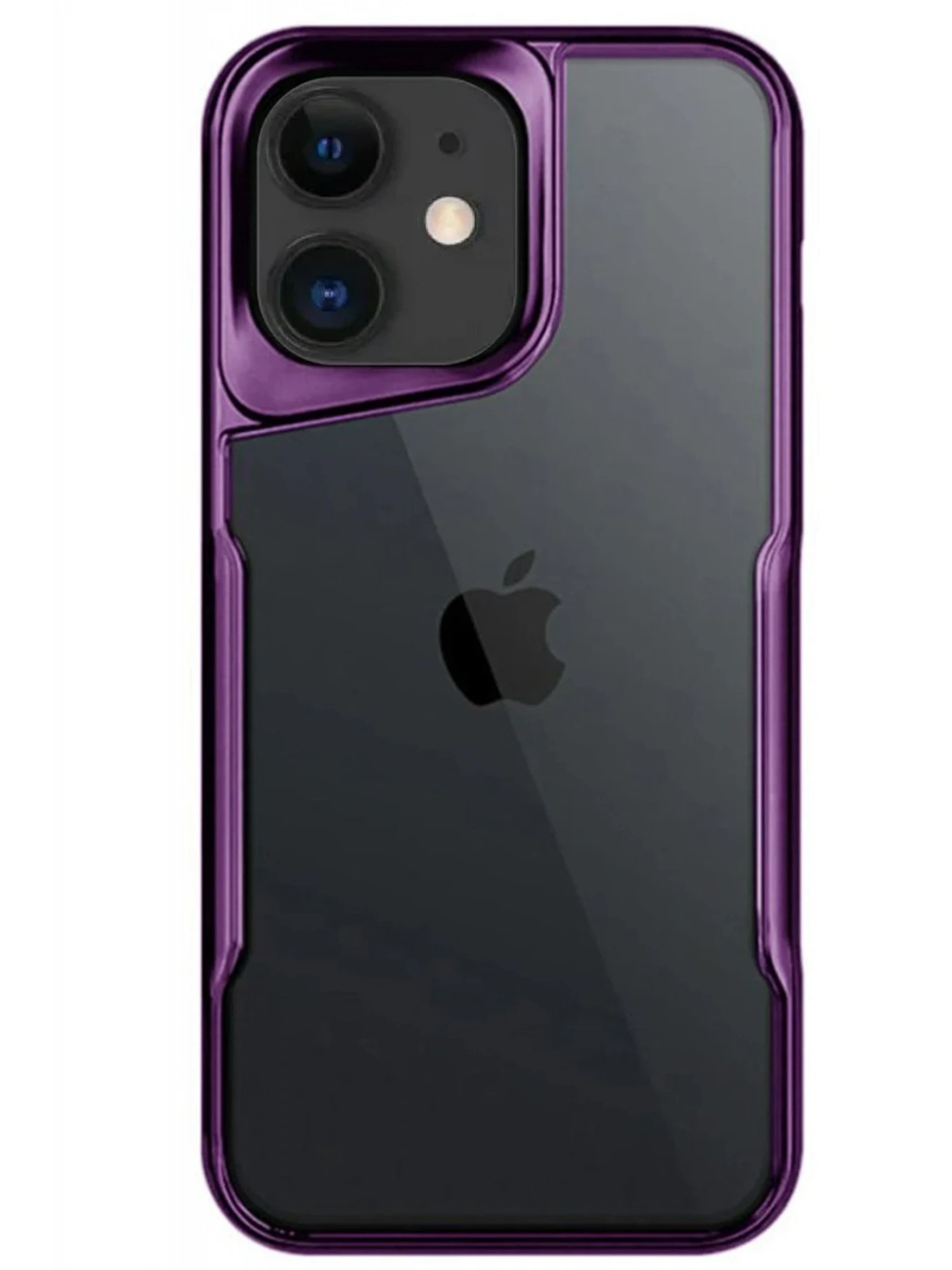 Newface Apple iPhone 11 Kılıf Boyi Silikon Kapak - Derin Mor