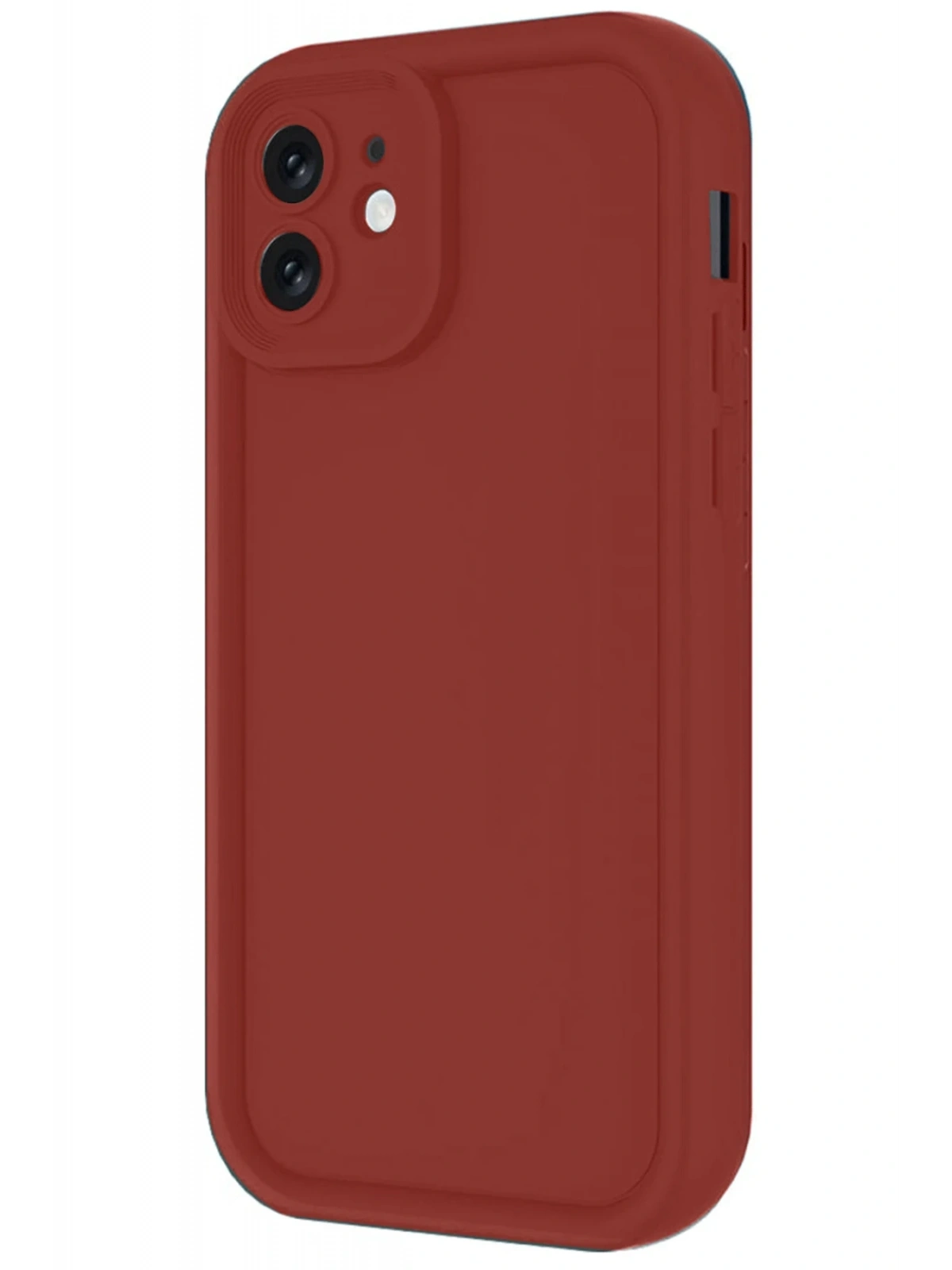 Newface Apple iPhone 11 Kılıf Viera Silikon - Bordo