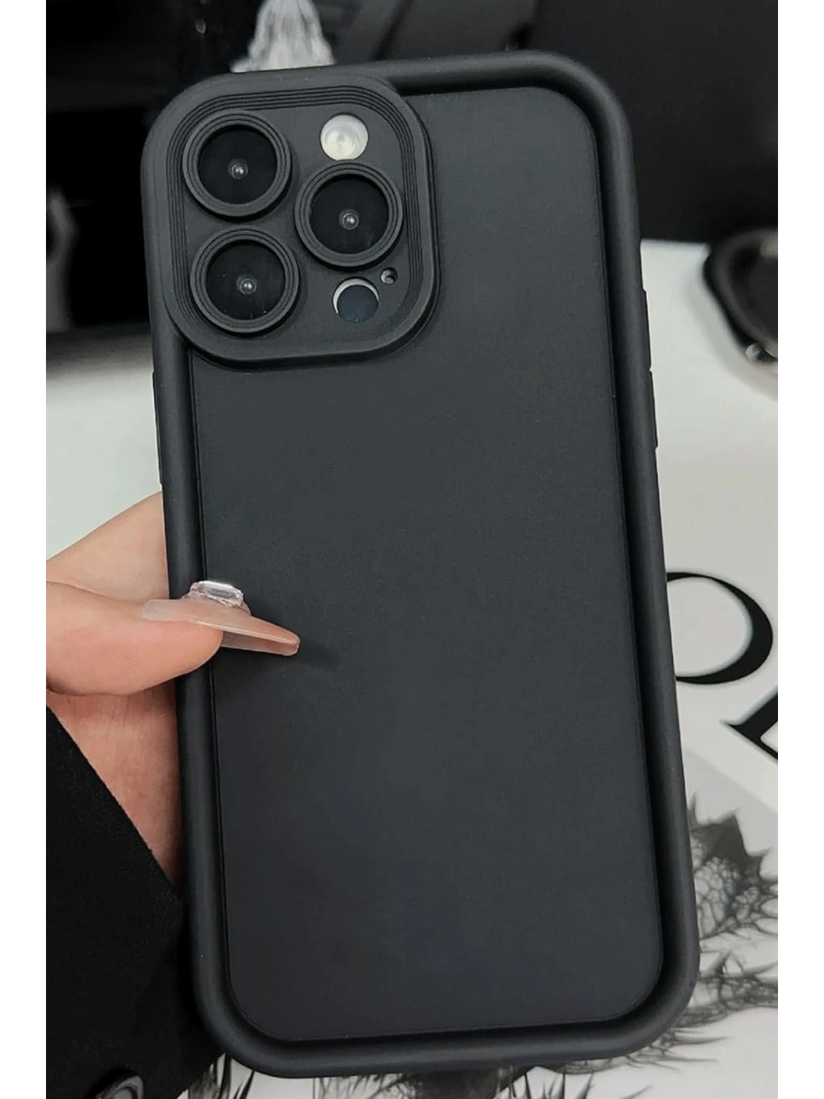 Newface Apple iPhone 11 Kılıf Viera Silikon - Gri