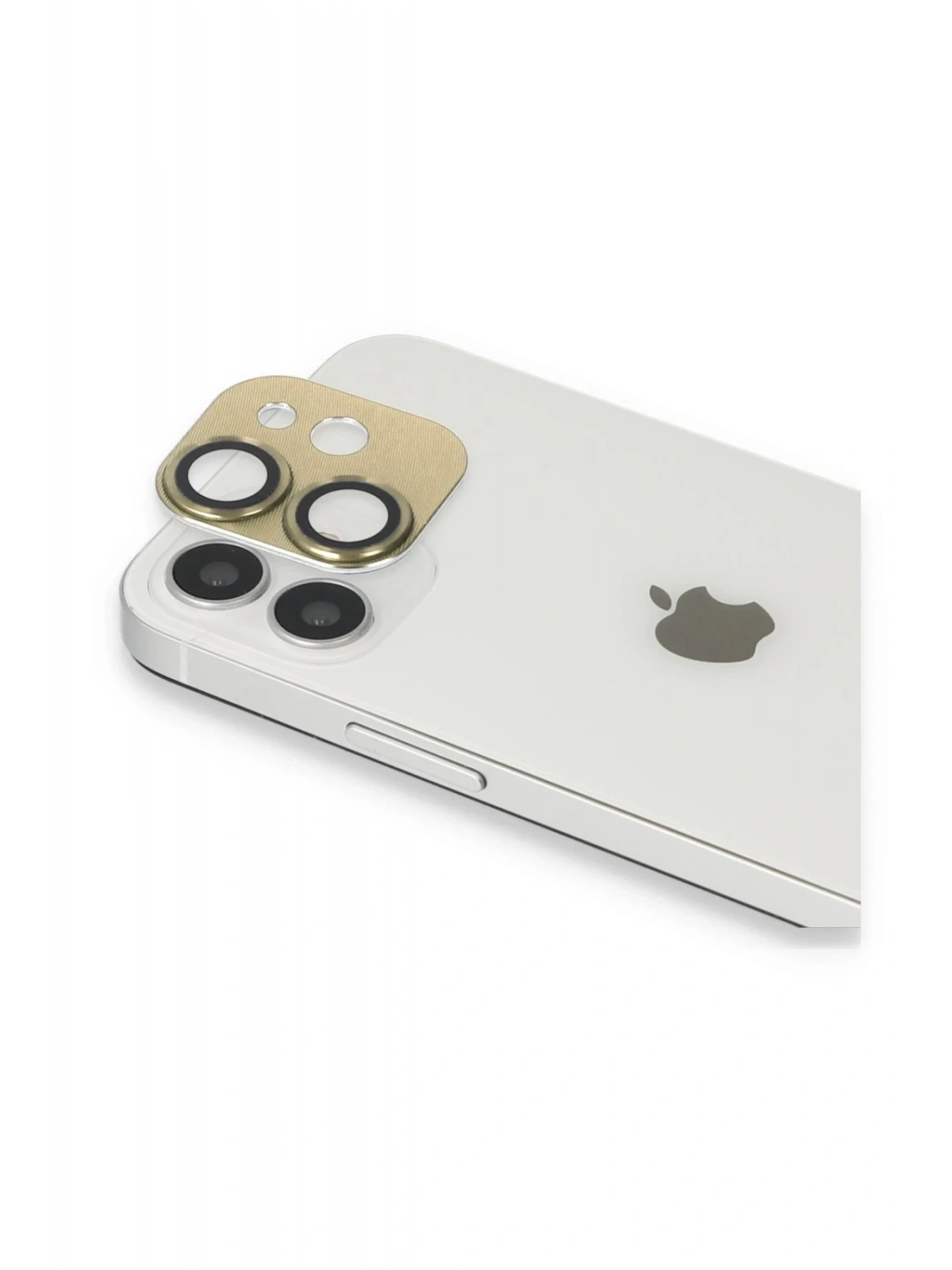 Newface Apple iPhone 11 Pers Alüminyum Kamera Lens - Gold