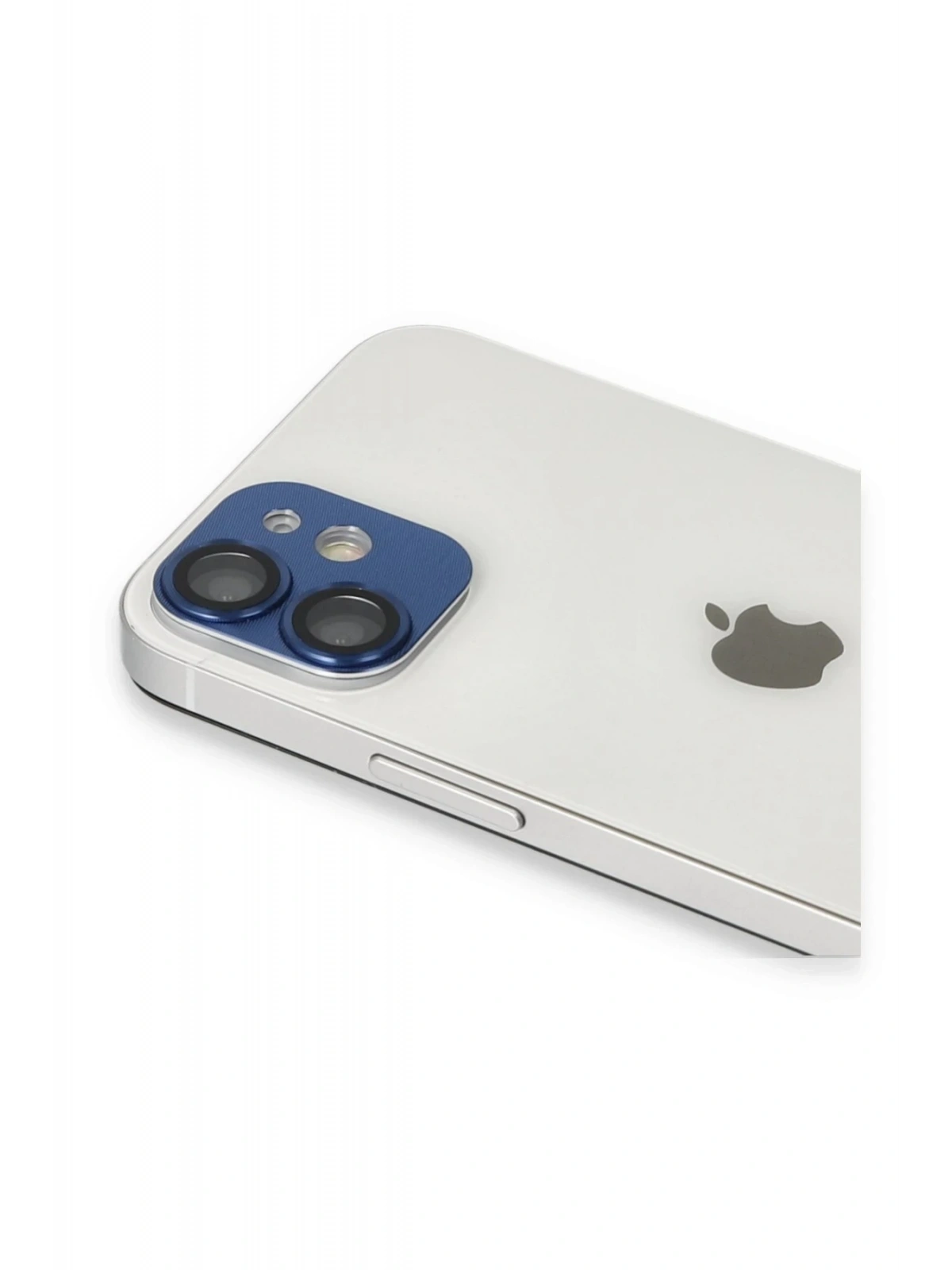 Newface Apple iPhone 11 Pers Alüminyum Kamera Lens - Lacivert