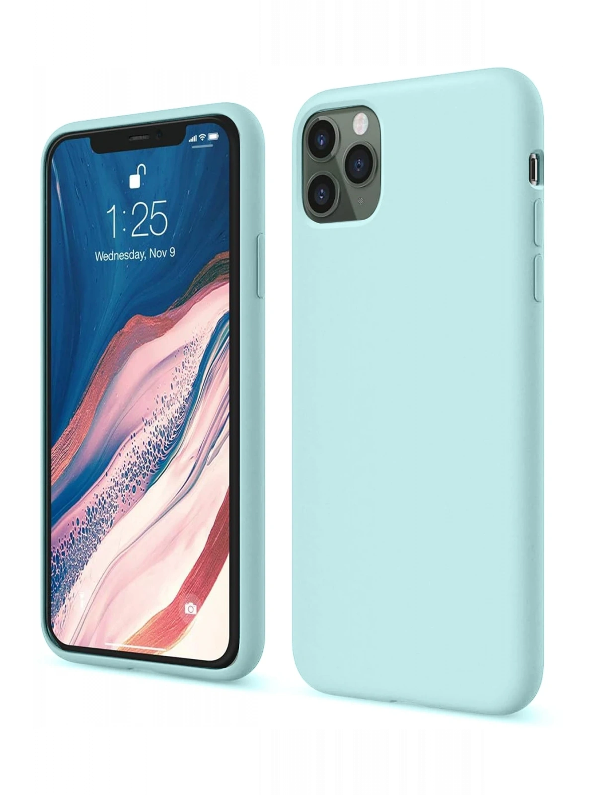 Newface Apple iPhone 11 Pro Kılıf First Silikon - Turkuaz
